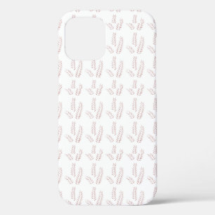 Coque iPhone 12 Illustration botanique vintage – Art floral élégan