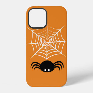 Coque iPhone 12 Illustration d'araignée d'Halloween effrayante