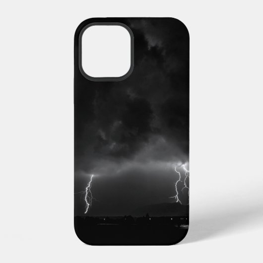 COQUE iPhone 12 ILLUSTRATION DE FOUDRE (Verso)