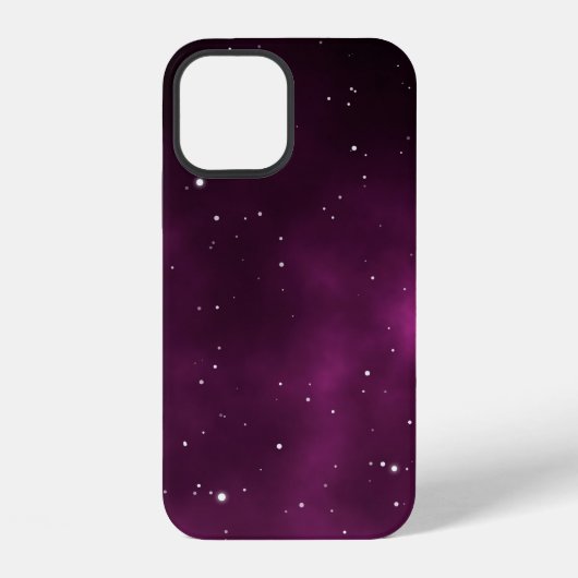 Coque iPhone 12 illustration de paysage spatial conception graphiq (Verso)