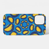Coque iPhone 12 Impression d'animal léopard (Verso Horizontal)