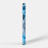 Coque iPhone 12 Impression de batik de méduse lunaire (Côté droit)