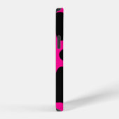 Coque iPhone 12 impression vache rose chaud d'Halloween (Côté droit)