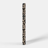 Coque iPhone 12 Imprimé Léopard Monogramme (Côté droit)