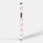Coque iPhone 12 Infirmière Caducée Corail et Aqua (Côté droit)