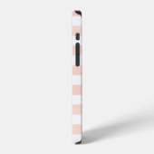Coque iPhone 12 Infirmière Caducée Corail et Aqua (Côté gauche)