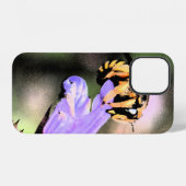 Coque iPhone 12 Iphcnm d'abeille et de fleur (Verso Horizontal)