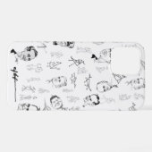 Coque iPhone 12 iPhone 12 coque avec Art Hofmann lineart (Verso Horizontal)