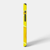 Coque iPhone 12 Iphone graphique jaune vif à tranche de citron (Côté gauche)