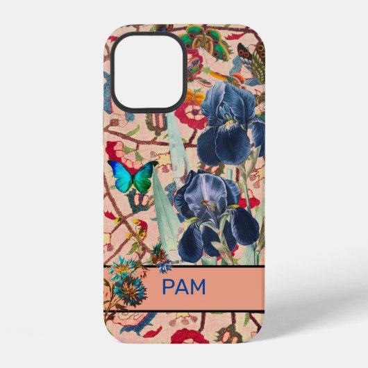 Coque iPhone 12 IRIS ET WILLIAM MORRIS iPhone 12 NOM do-it-yoursel (Verso)