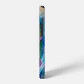 Coque iPhone 12 Iris fantaisie (Côté gauche)