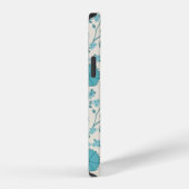 Coque iPhone 12 Jacobean Floral Big Motif Tee sur Crème (Côté droit)