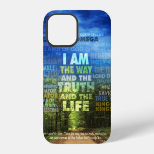 Coque iPhone 12 Je suis le chemin et la vérité et la vie - Jean 14
