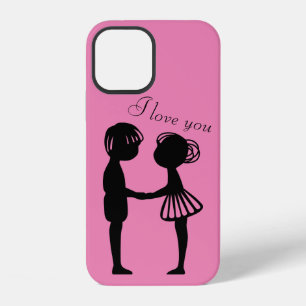 Coque iPhone 12 Je t'aime