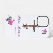 Coque iPhone 12 jean 3:16 (Verso Horizontal)
