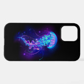 Coque iPhone 12 Jellyfish éclatante couleur (Verso Horizontal)