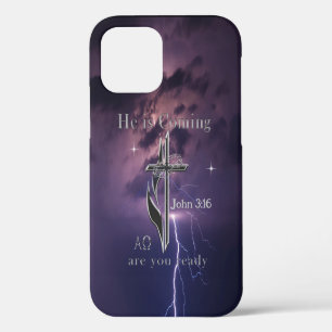 Coque iPhone 12 John 3:16