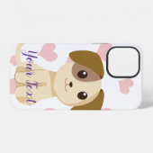 Coque iPhone 12 Joli Chien (Verso Horizontal)