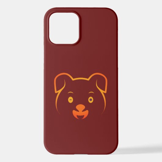 Coque iPhone 12 Joli chiot (Verso)