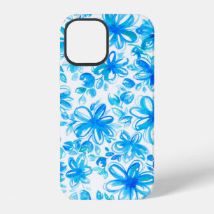 Coque iPhone 12 Jolie abstraite aquarelle chintz floral sans soudu