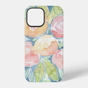 Coque iPhone 12 Jolies fleurs aquarelles 
