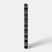Coque iPhone 12 Jolies rayures rétro modernes (Côté gauche)