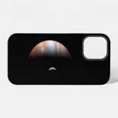 Coque iPhone 12 Jupiter 5th Planet with Cassini Solar System (Verso Horizontal)