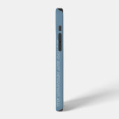 Coque iPhone 12 Just Ski | (Côté gauche)
