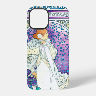 Coque iPhone 12 La Dame aux Camélias, Alphonse Mucha