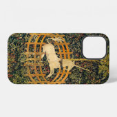 Coque iPhone 12 La licorne en captivité (Verso Horizontal)