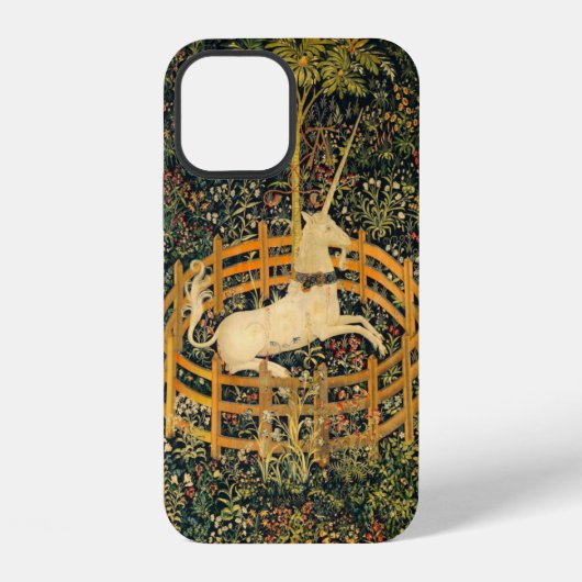 Coque iPhone 12 La licorne en captivité (Verso)