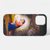 Coque iPhone 12 La Nativité du Christ (Verso Horizontal)