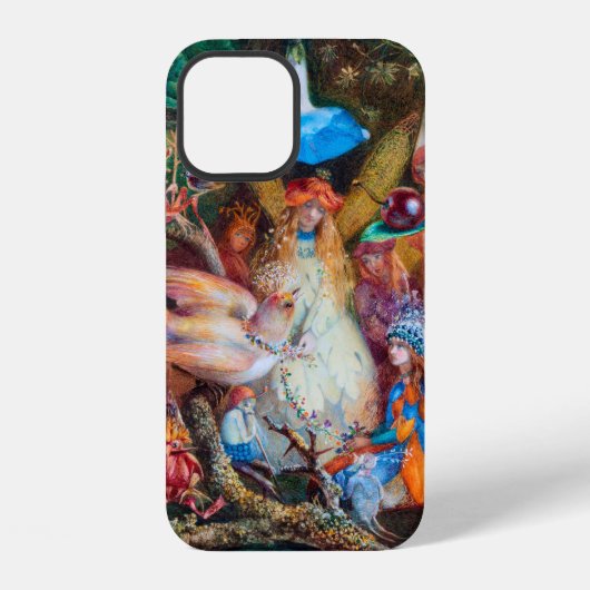 Coque iPhone 12 La préférée des fées, John Anster Fitzgerald (Verso)