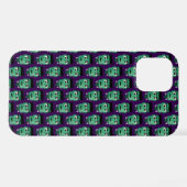 Coque iPhone 12 La tête du monstre Frankenstein (Verso Horizontal)