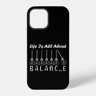Coque iPhone 12 La vie, c'est l'équilibre de l'inspiration de moti