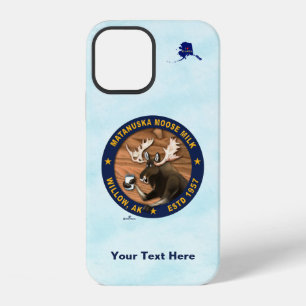 Coque iPhone 12 Lait de l'orignal de Matanuska