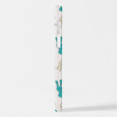 Coque iPhone 12 Lapin de Pâques (Côté gauche)