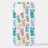 Coque iPhone 12 Lapin de Pâques (Verso)