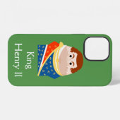 Coque iPhone 12 Le roi Henri II d'Angleterre  (Verso Horizontal)