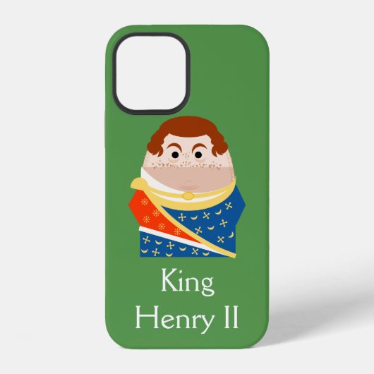 Coque iPhone 12 Le roi Henri II d'Angleterre  (Verso)