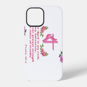 Coque iPhone 12 Le Seigneur est mon rocher