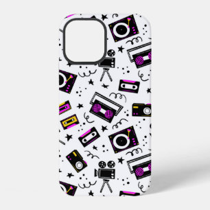 Coque iPhone 12 Lecteur de musique, magnétophone, vidéocassette, c