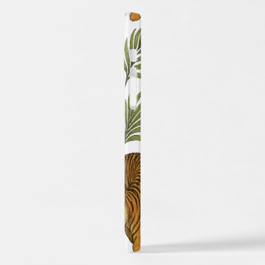 Coque iPhone 12 L'élégance de la jungle (Côté gauche)