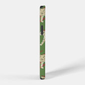 Coque iPhone 12 Léopard abstrait dessiné à la main Guépard avec Pe (Côté droit)