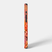 Coque iPhone 12 léopard peau motif léopard, abstrait, anima (Côté gauche)