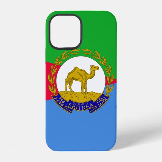 Coque iPhone 12 l'Érythrée (Verso)