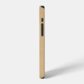 Coque iPhone 12 Light Straw Linen Monogram   (Côté gauche)