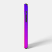 Coque iPhone 12 lignes verticales parallèles simples arrière - pla (Côté gauche)