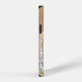 Coque iPhone 12 Lily (Quatre Fleurs), Alphonse Mucha (Côté droit)