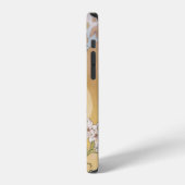 Coque iPhone 12 Lily (Quatre Fleurs), Alphonse Mucha (Côté gauche)